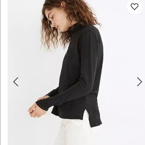 Madewell black turtleneck size M NWOT